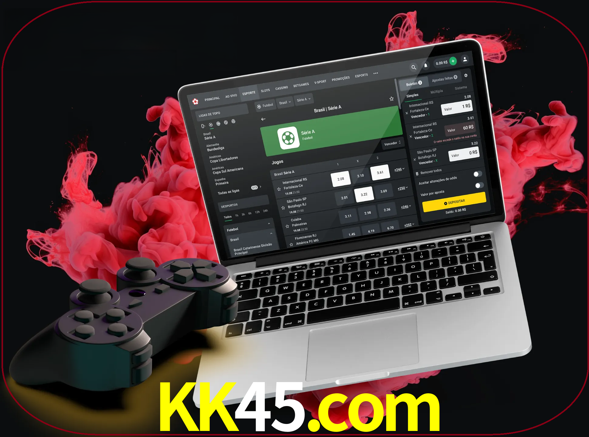 Visite a secção especial de jogos de vídeo em kk45 para descobrir em que jogos pode apostar e ganhar muito dinheiro.