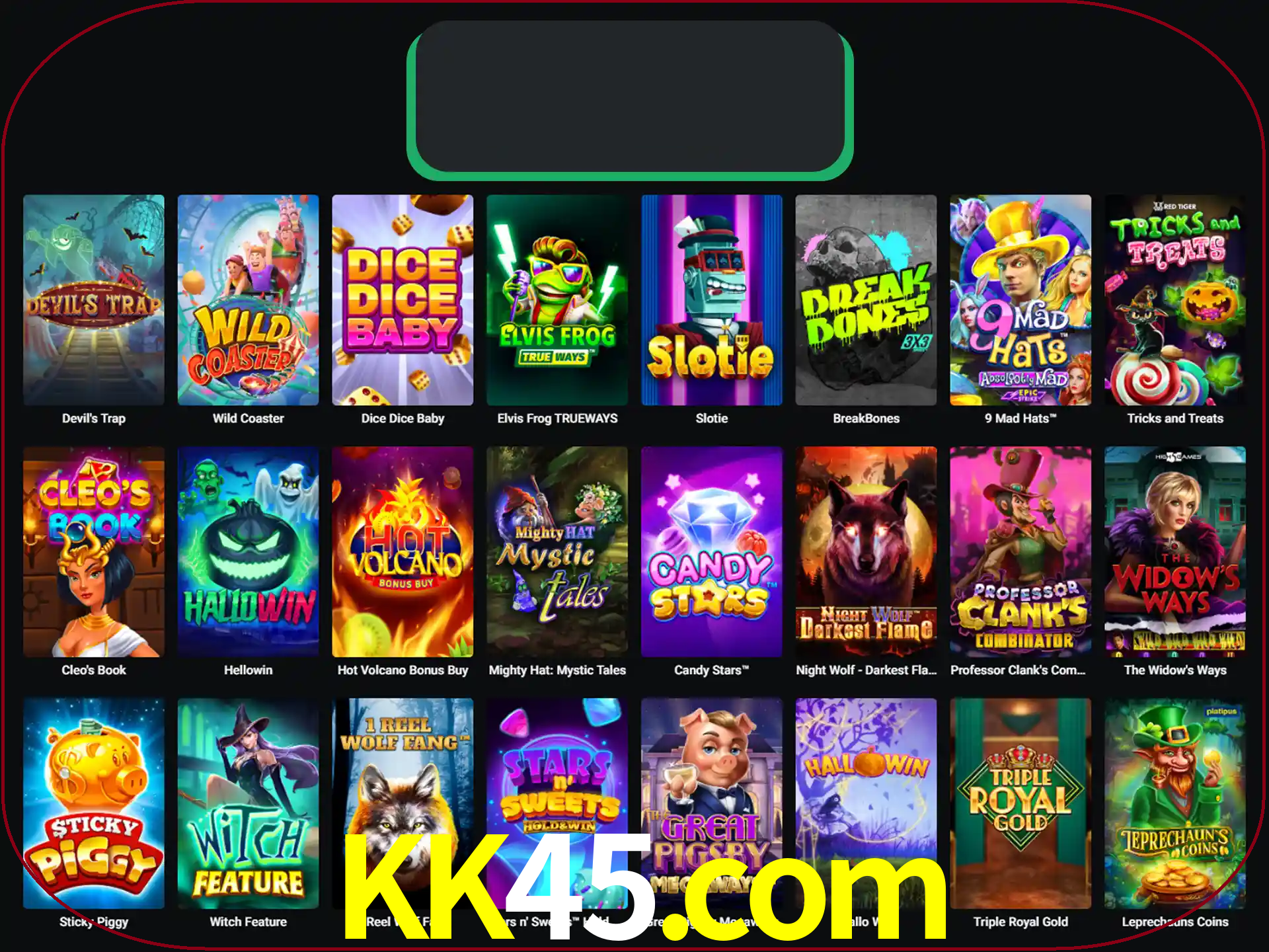 Procure por seus amados jogos de slot.