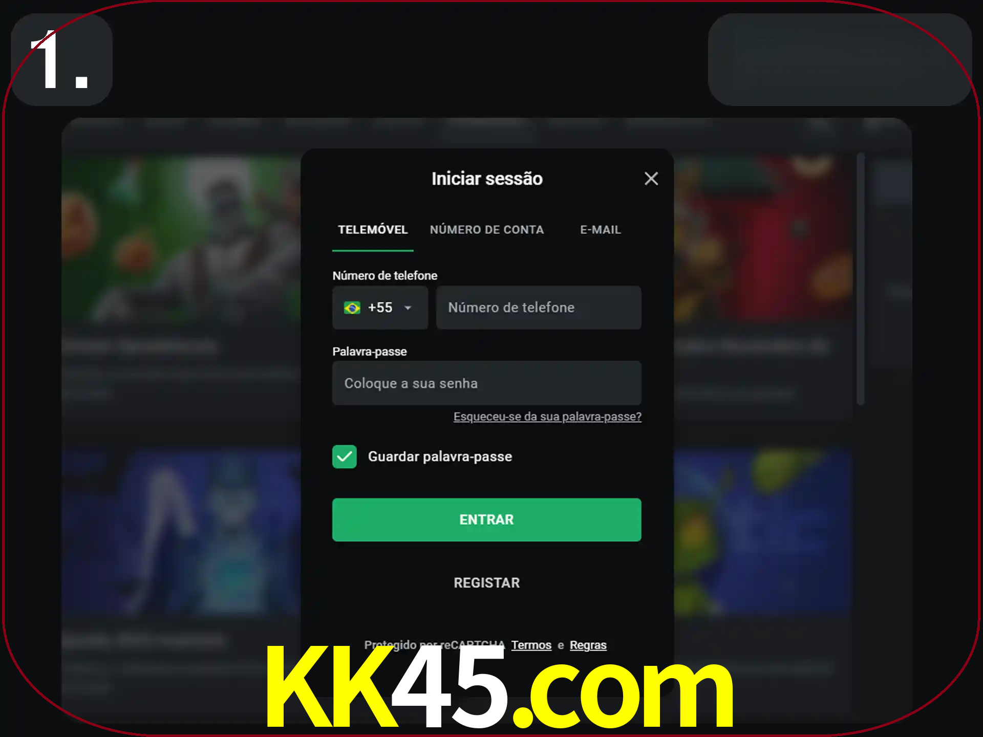 Acesse o site.